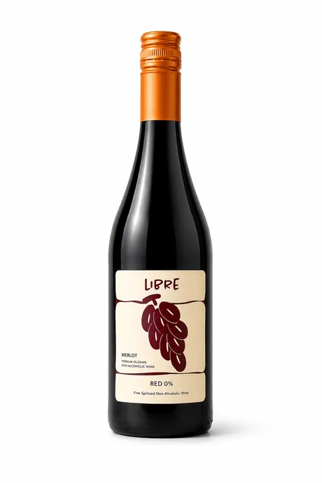 LIBRE Merlot, packshot.
