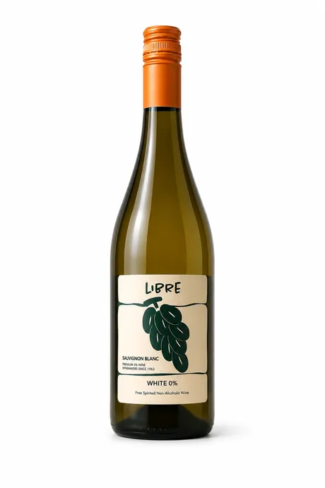 LIBRE Sauvignon Blanc, packshot.